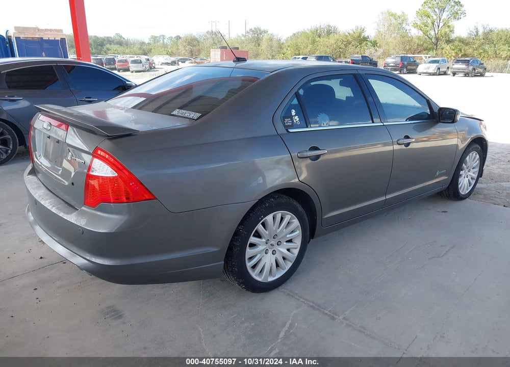 2011 FORD FUSION HYBRID VIN: 3FADP0L31BR252254