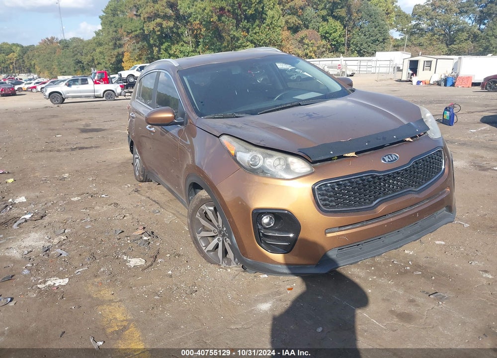 2017 KIA SPORTAGE EX VIN: KNDPN3AC6H7260688