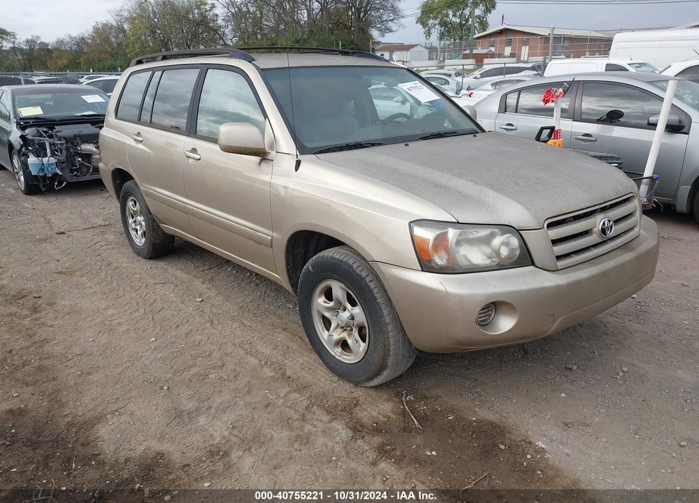 2004 TOYOTA HIGHLANDER VIN: JTEGD21A740101950