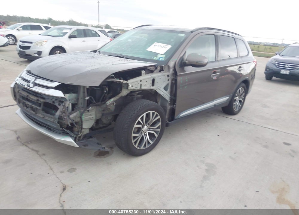 2016 MITSUBISHI OUTLANDER SEL VIN: JA4AD3A37GZ047917