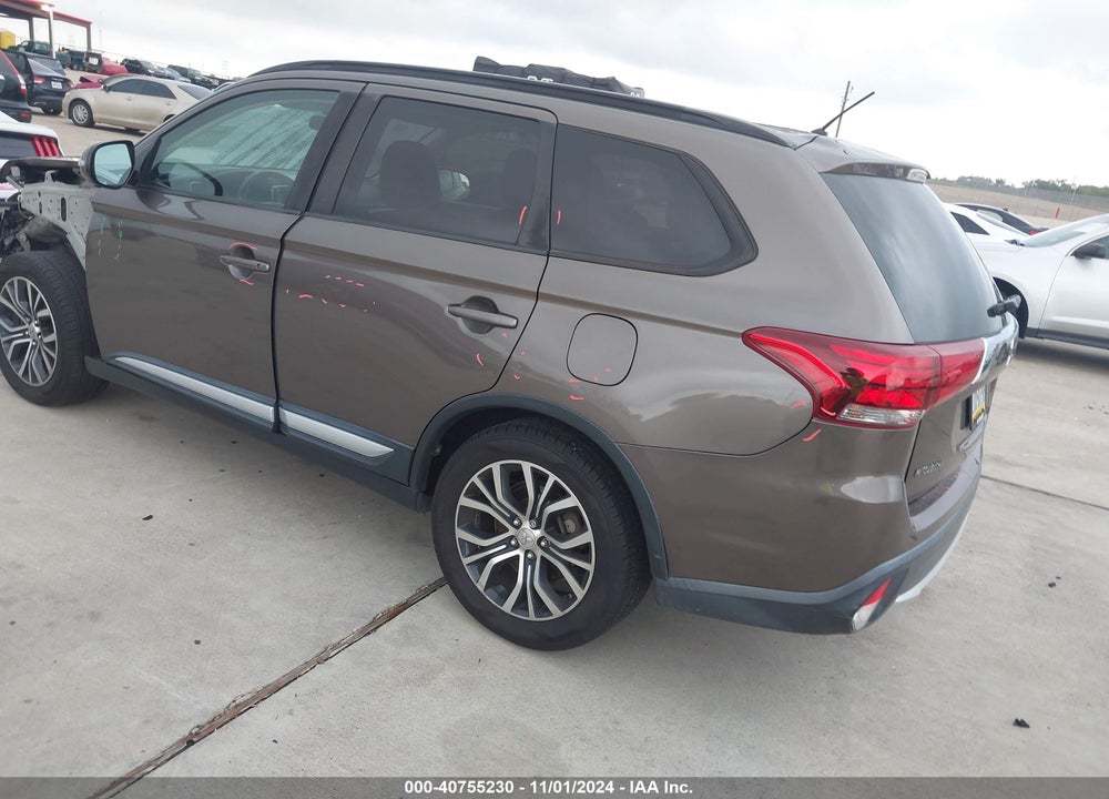 2016 MITSUBISHI OUTLANDER SEL VIN: JA4AD3A37GZ047917