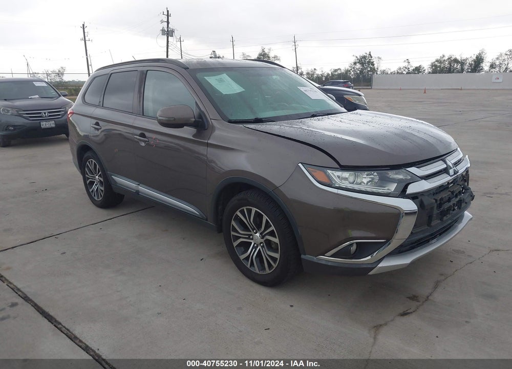 2016 MITSUBISHI OUTLANDER SEL VIN: JA4AD3A37GZ047917