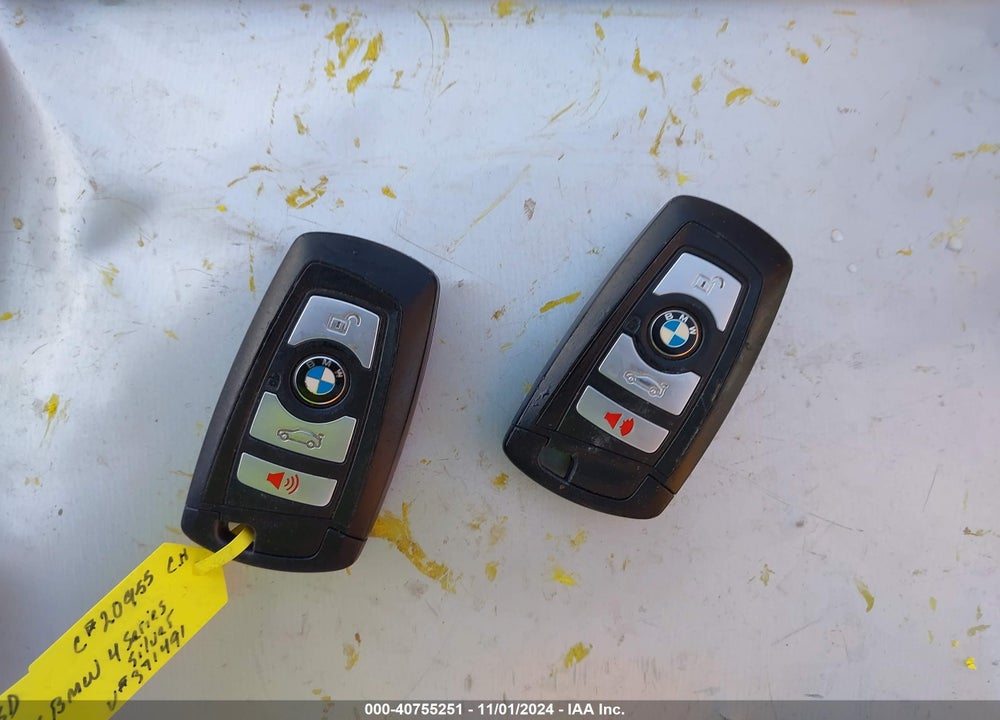 2015 BMW 435I VIN: WBA3R5C5XFK371491