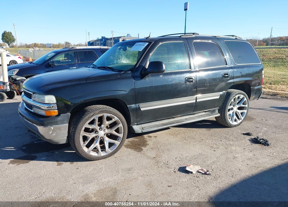 2005 CHEVROLET TAHOE LT VIN: 1GNEK13T35R116198