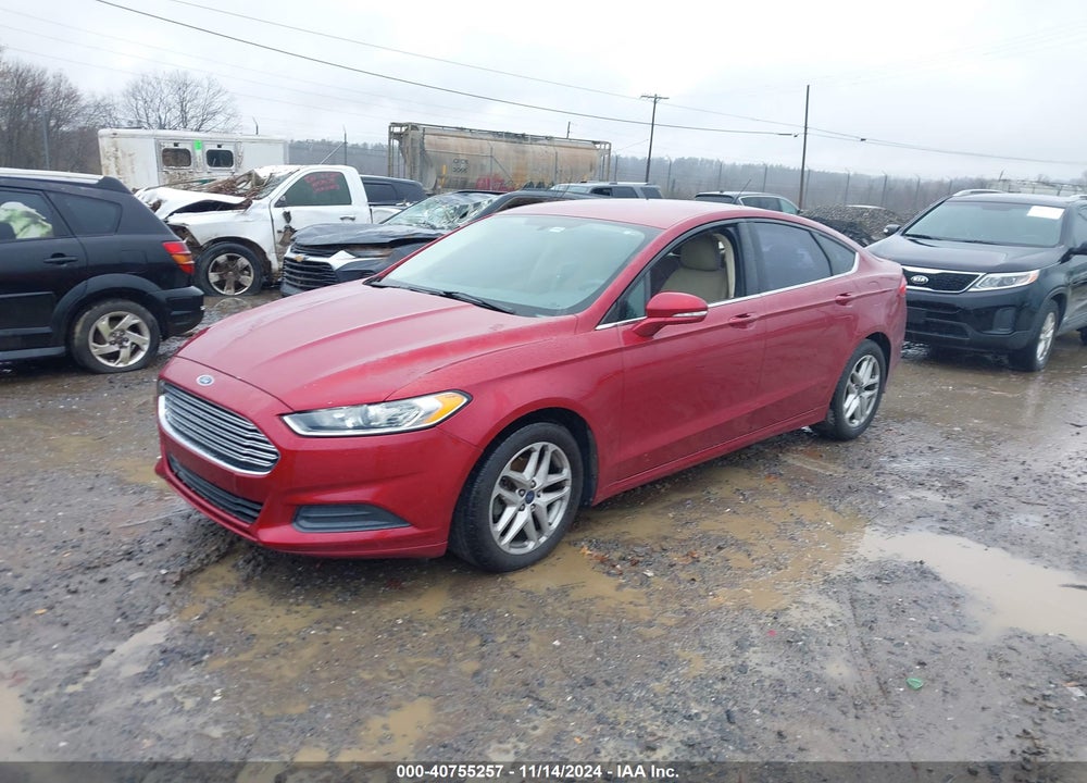 2014 FORD FUSION SE VIN: 3FA6P0H75ER140050