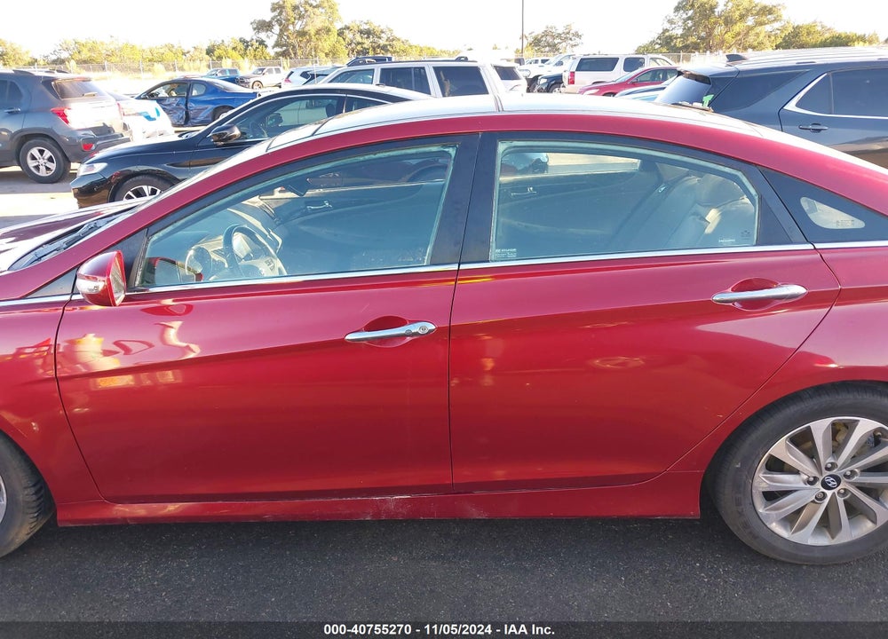2014 HYUNDAI SONATA LIMITED VIN: 5NPEC4ACXEH883659
