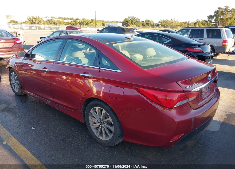 2014 HYUNDAI SONATA LIMITED VIN: 5NPEC4ACXEH883659