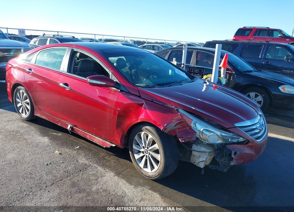 2014 HYUNDAI SONATA LIMITED VIN: 5NPEC4ACXEH883659