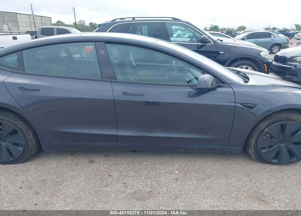 2024 TESLA MODEL 3 REAR-WHEEL DRIVE VIN: 5YJ3E1EAXRF741387