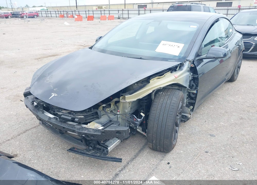 2024 TESLA MODEL 3 REAR-WHEEL DRIVE VIN: 5YJ3E1EAXRF741387