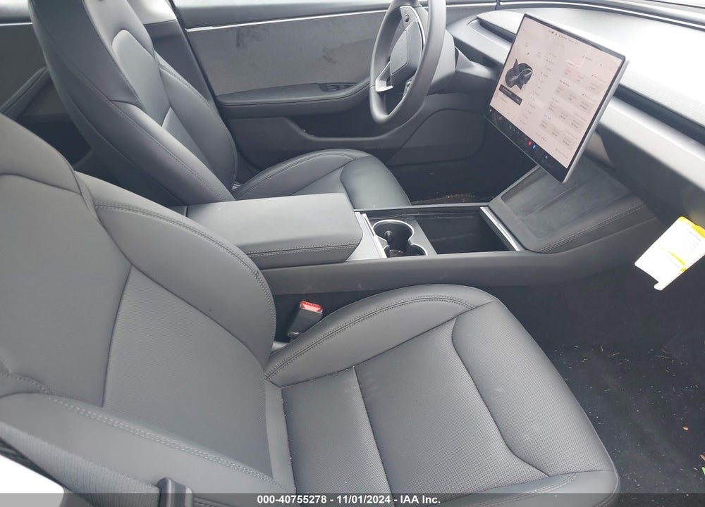 2024 TESLA MODEL 3 REAR-WHEEL DRIVE VIN: 5YJ3E1EAXRF741387