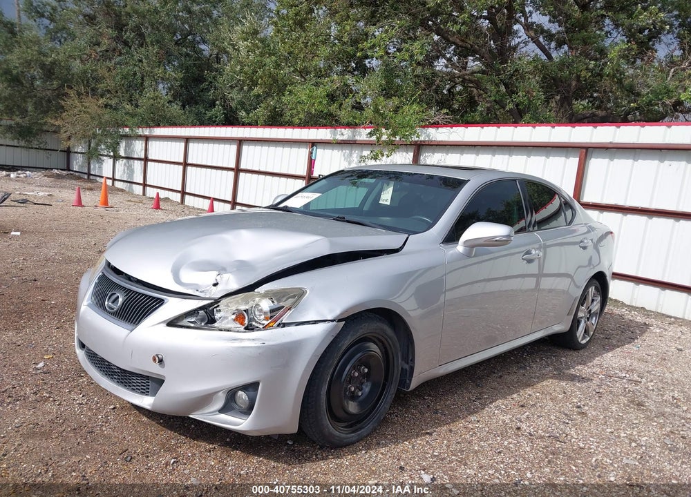 2011 LEXUS IS 250 VIN: JTHBF5C29B5137802