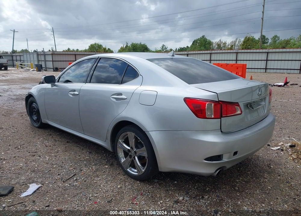 2011 LEXUS IS 250 VIN: JTHBF5C29B5137802