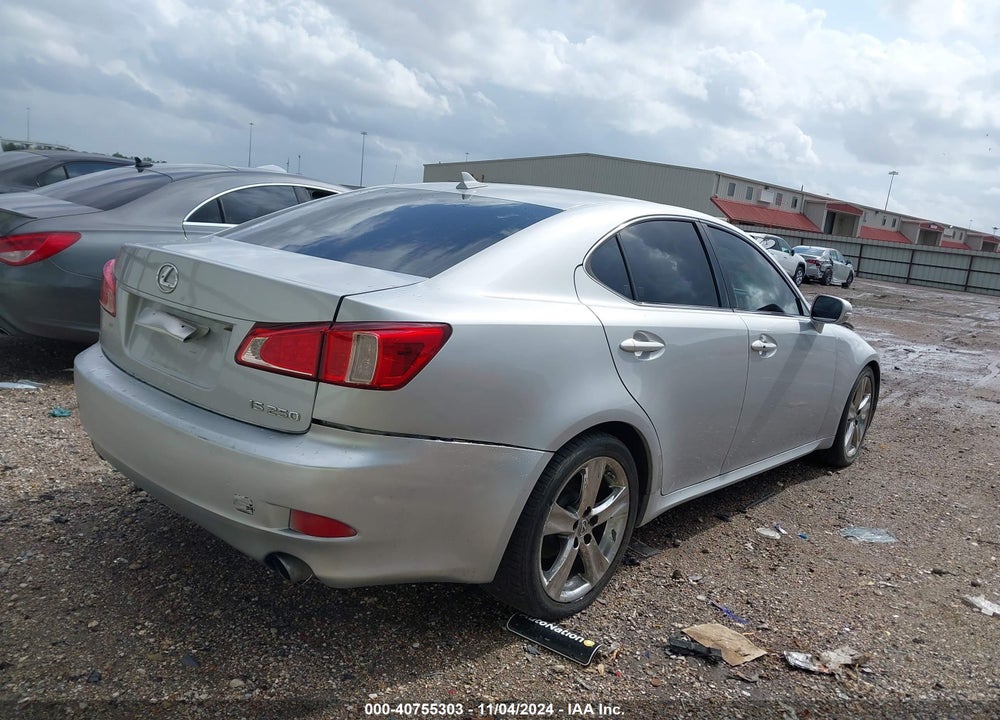 2011 LEXUS IS 250 VIN: JTHBF5C29B5137802