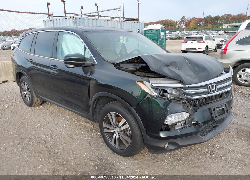 2017 HONDA PILOT EX-L VIN: 5FNYF6H51HB052593