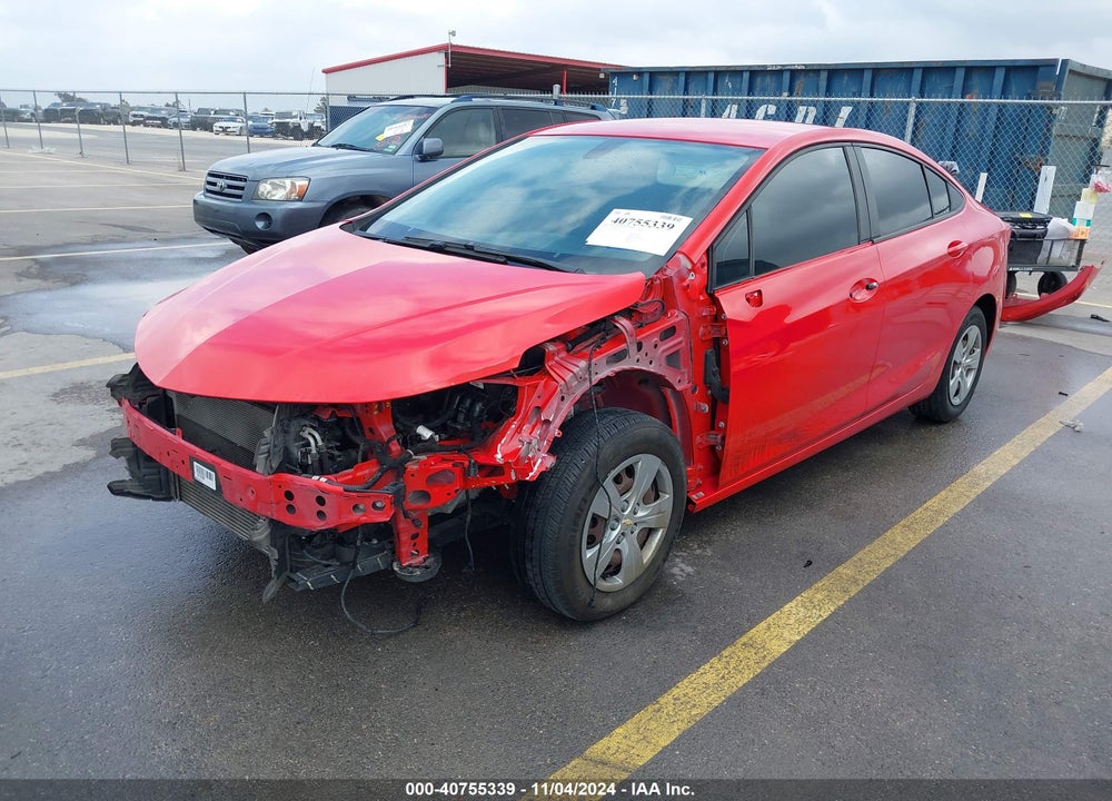 2018 CHEVROLET CRUZE LS AUTO VIN: 1G1BC5SM3J7191122