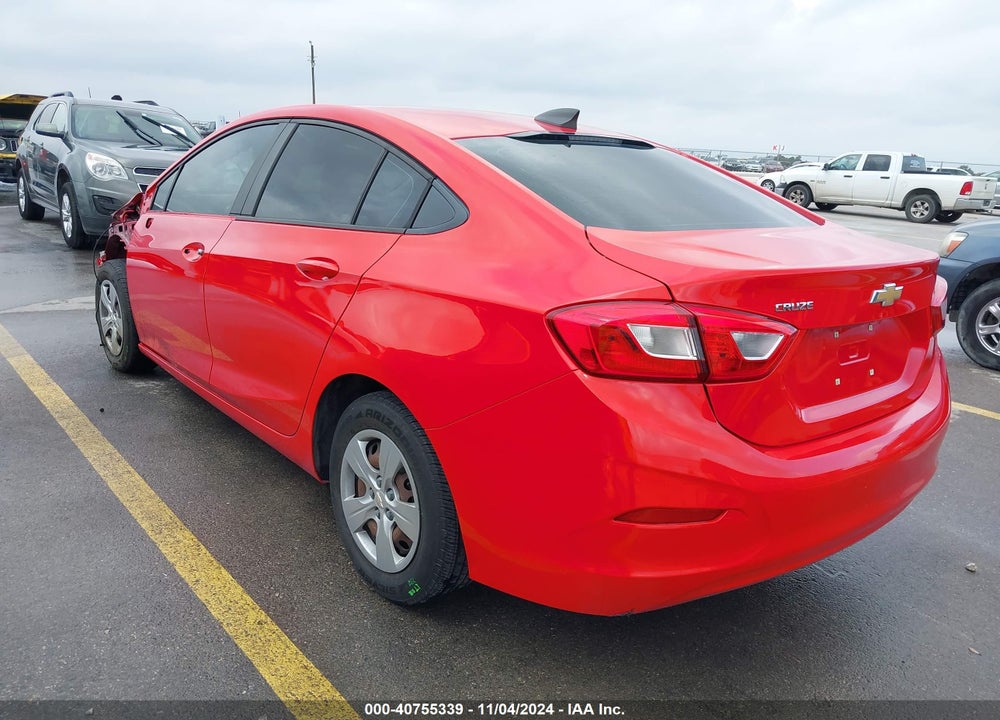 2018 CHEVROLET CRUZE LS AUTO VIN: 1G1BC5SM3J7191122