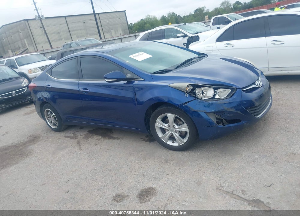2016 HYUNDAI ELANTRA VALUE EDITION VIN: 5NPDH4AE5GH730222