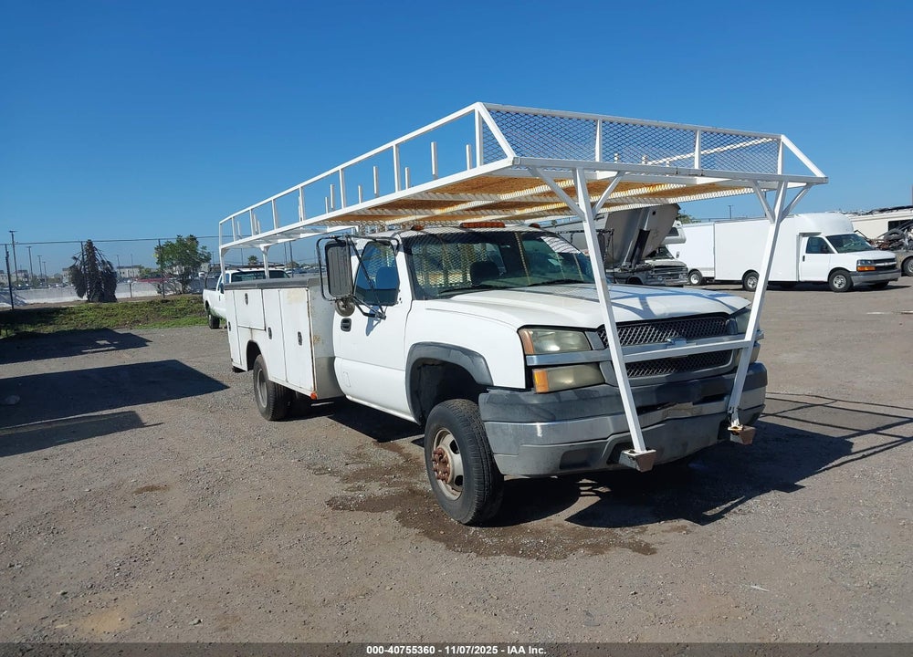2004 CHEVROLET SILVERADO 3500 CHASSIS WORK TRUCK VIN: 1GBJC34U14E215409