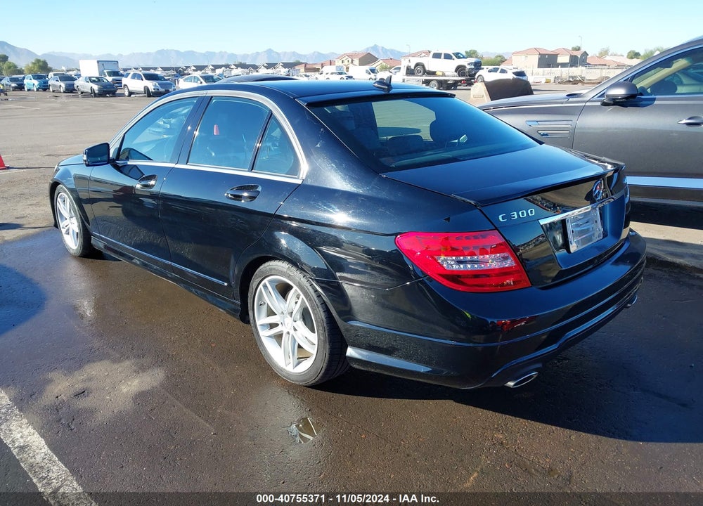 2012 MERCEDES-BENZ C 300 LUXURY 4MATIC/SPORT 4MATIC VIN: WDDGF8BB9CR224142