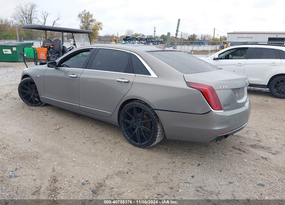 2018 CADILLAC CT6 STANDARD VIN: 1G6KB5RS6JU124887