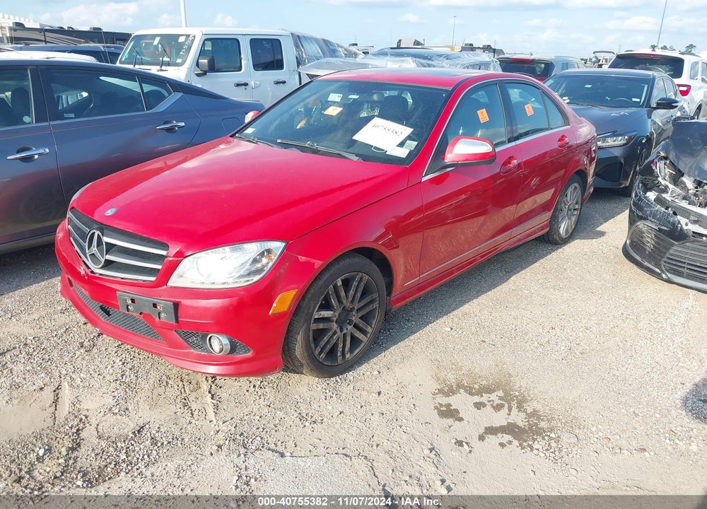 2008 MERCEDES-BENZ C 300 VIN: WDDGF54X58F146328