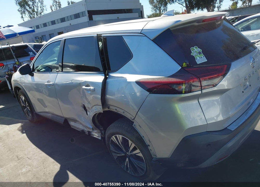 2021 NISSAN ROGUE SV FWD VIN: 5N1AT3BA2MC687291