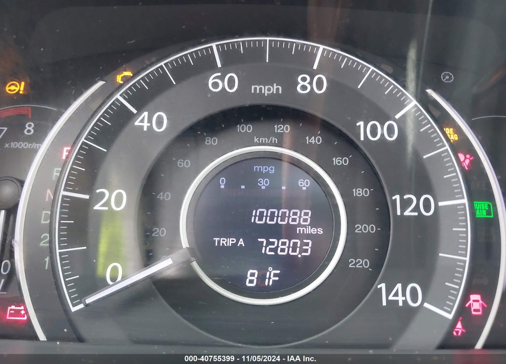 2014 HONDA CR-V EX-L VIN: 2HKRM3H76EH506828