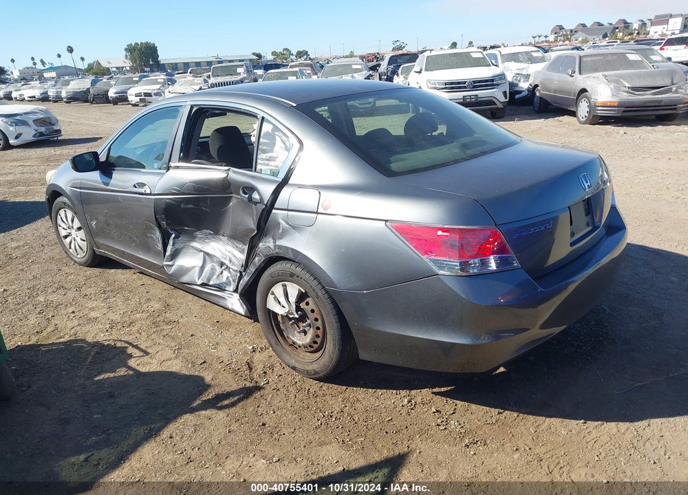 2009 HONDA ACCORD 2.4 EX VIN: JHMCP26749C001686
