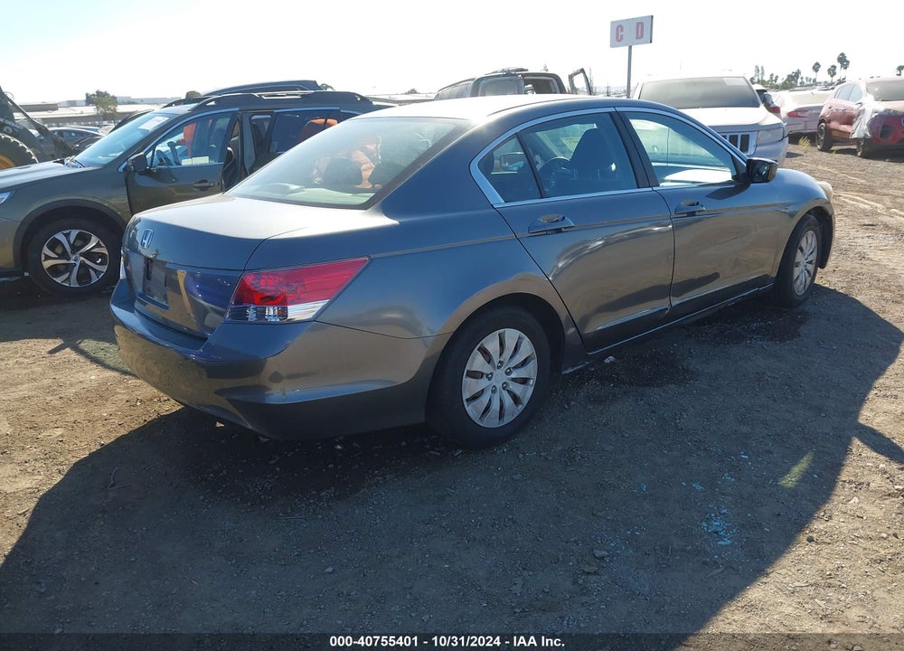 2009 HONDA ACCORD 2.4 EX VIN: JHMCP26749C001686