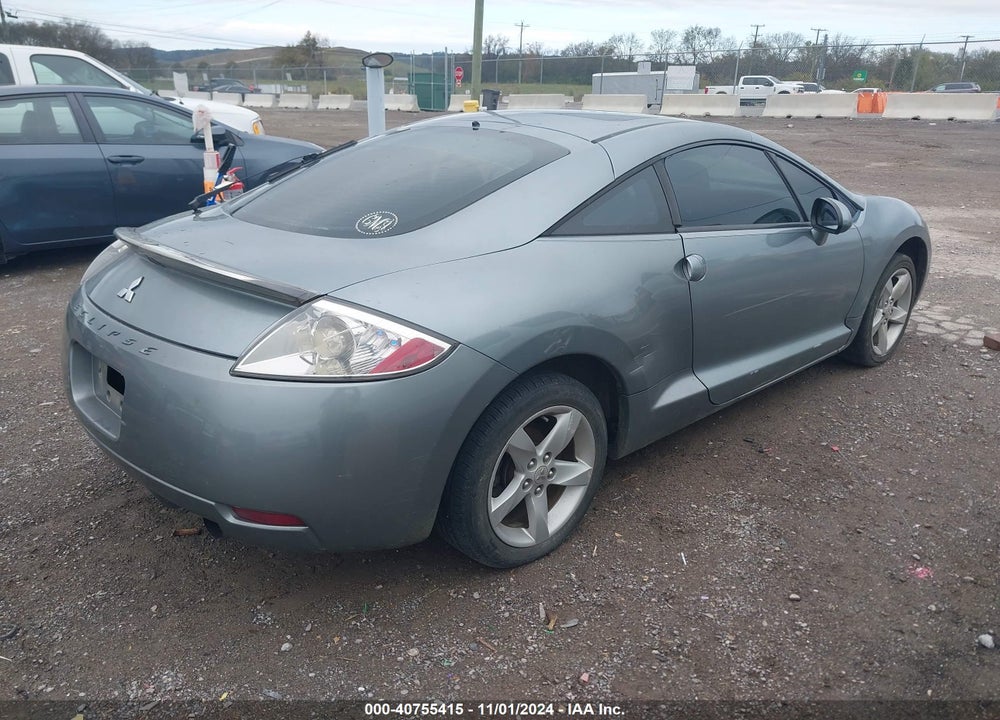 2007 MITSUBISHI ECLIPSE GS VIN: 4A3AK24F97E010190
