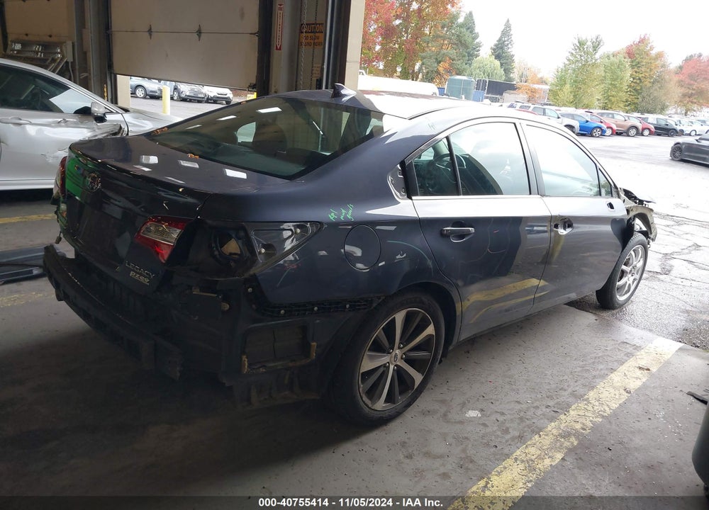 2017 SUBARU LEGACY 2.5I LIMITED VIN: 4S3BNAN69H3049107