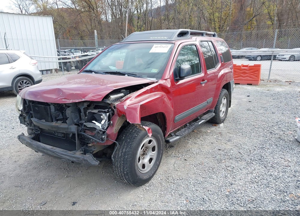 2005 NISSAN XTERRA S VIN: 5N1AN08W75C633420