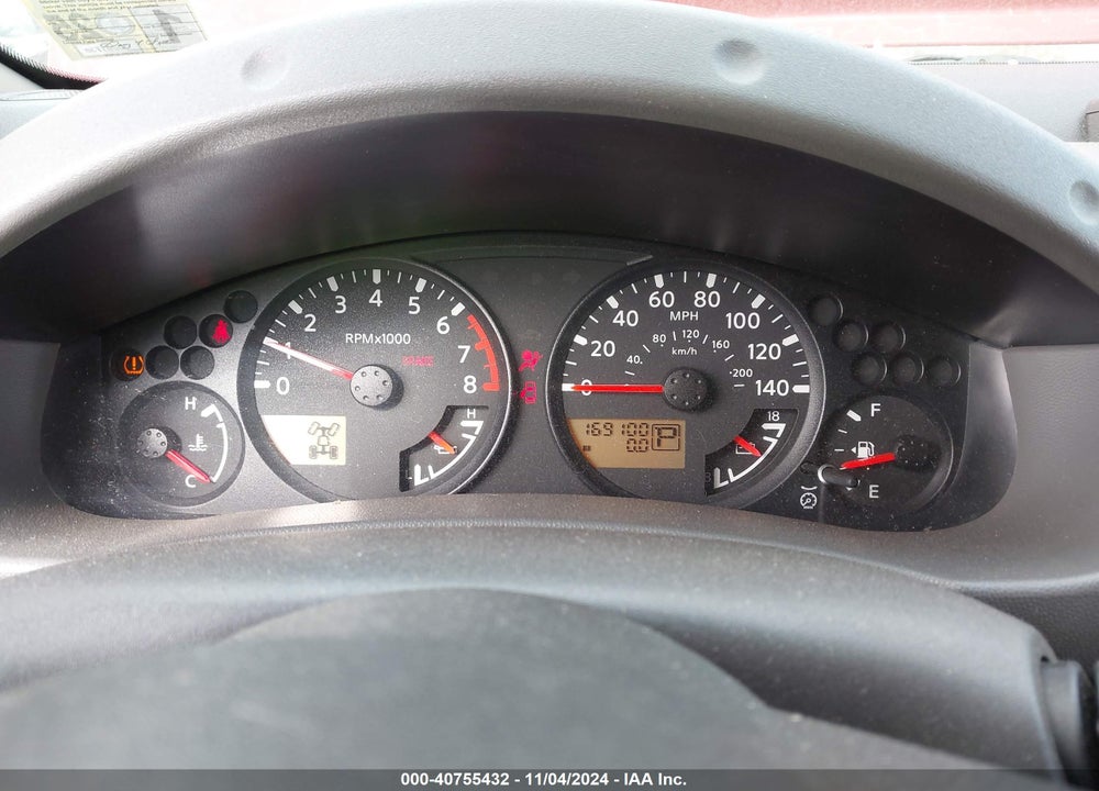 2005 NISSAN XTERRA S VIN: 5N1AN08W75C633420