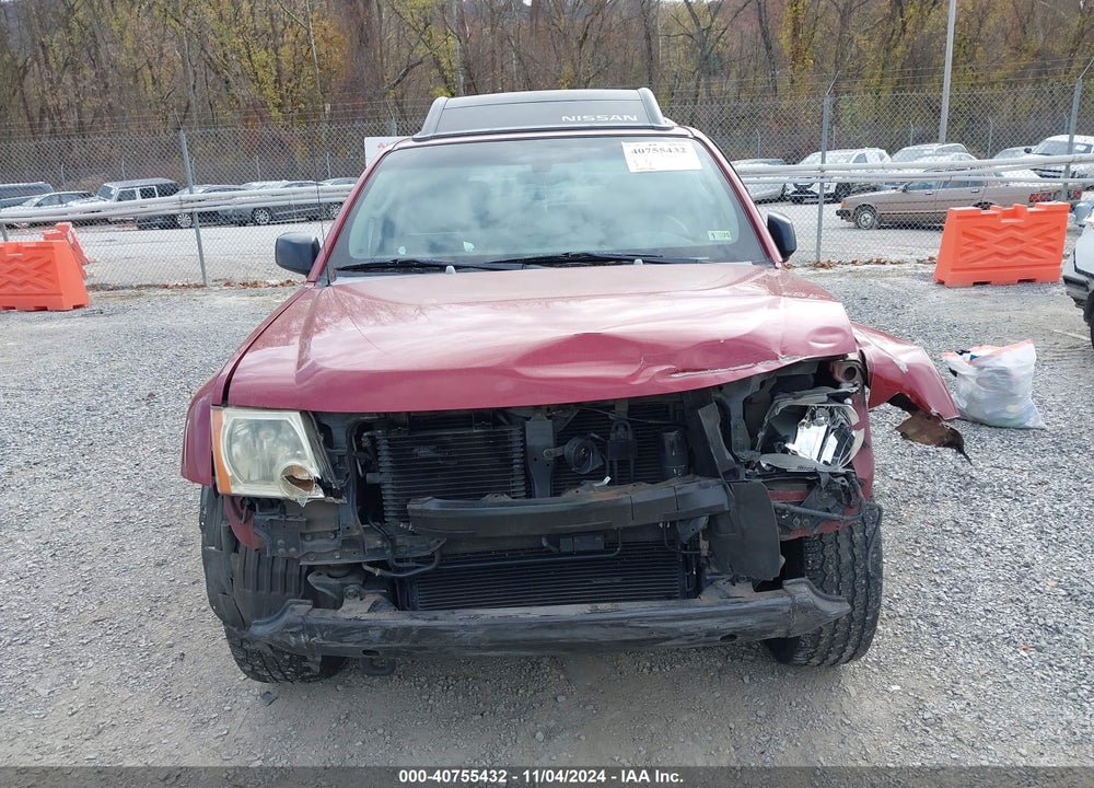 2005 NISSAN XTERRA S VIN: 5N1AN08W75C633420