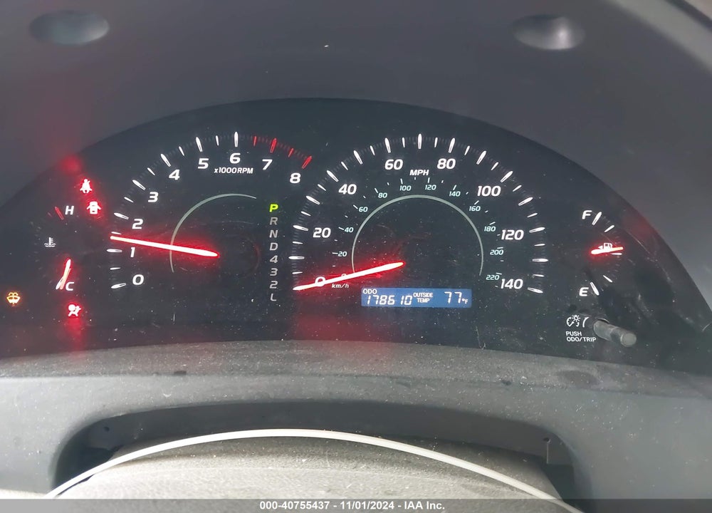 2007 TOYOTA CAMRY LE VIN: 4T4BE46K27R003593