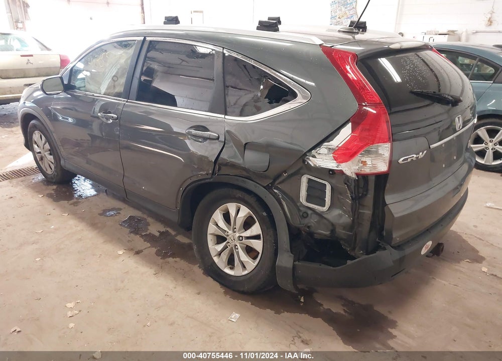 2013 HONDA CR-V EX-L VIN: 5J6RM4H71DL038145
