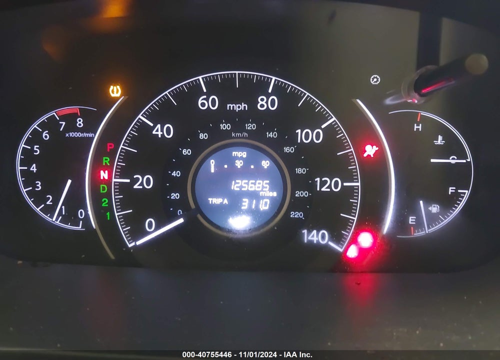 2013 HONDA CR-V EX-L VIN: 5J6RM4H71DL038145