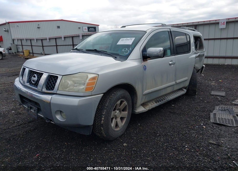 2004 NISSAN PATHFINDER ARMADA LE VIN: 5N1AA08B74N711061