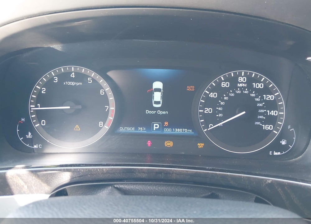 2016 HYUNDAI EQUUS SIGNATURE VIN: KMHGH4JH9GU103113