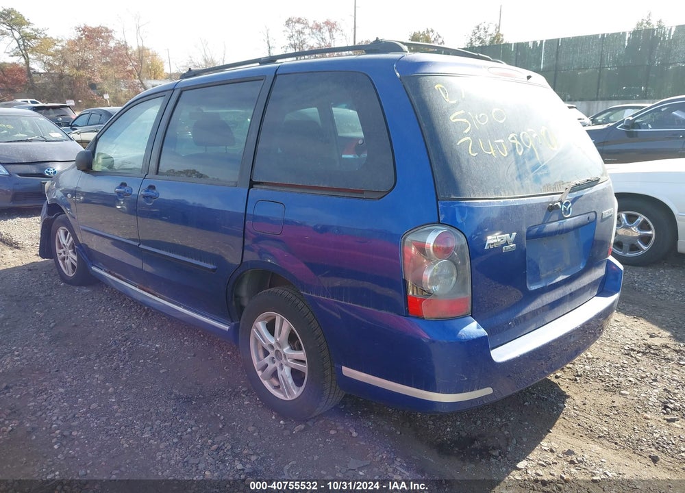 2004 MAZDA MPV LX VIN: JM3LW28A940506251