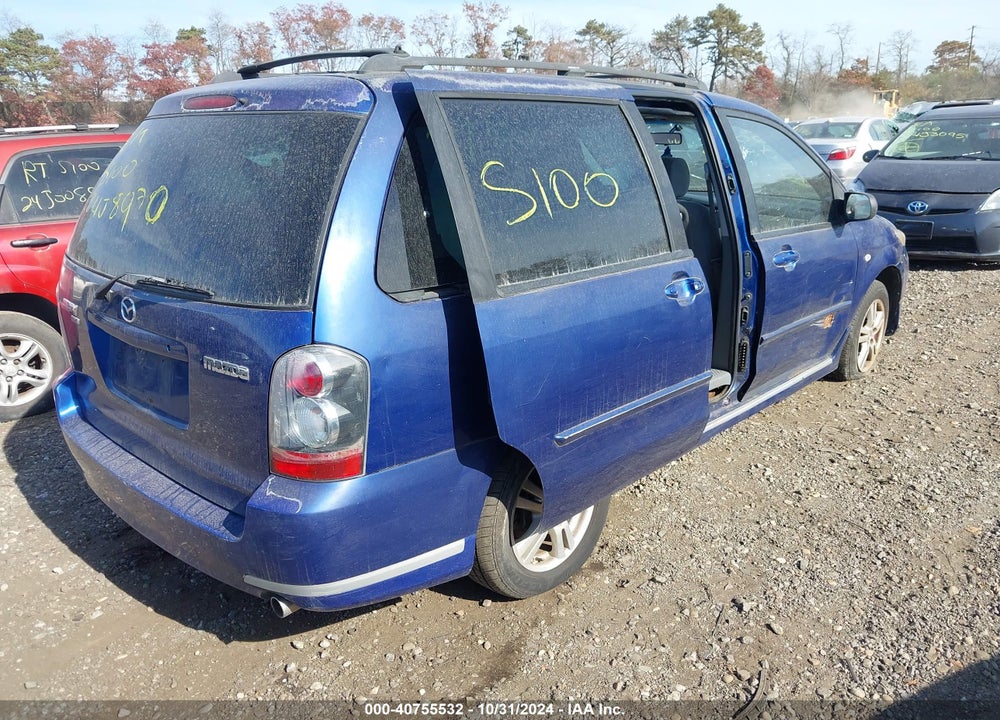 2004 MAZDA MPV LX VIN: JM3LW28A940506251