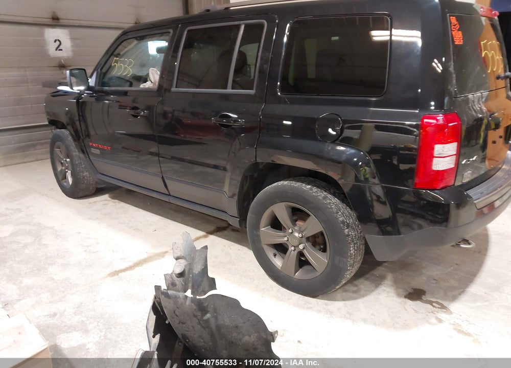 2016 JEEP PATRIOT 75TH ANNIVERSARY VIN: 1C4NJRBB9GD714668
