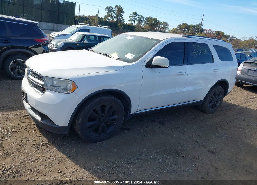 2012 DODGE DURANGO CREW VIN: 1C4RDHDGXCC335545