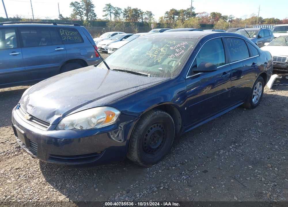 2009 CHEVROLET IMPALA LS VIN: 2G1WB57N591159304