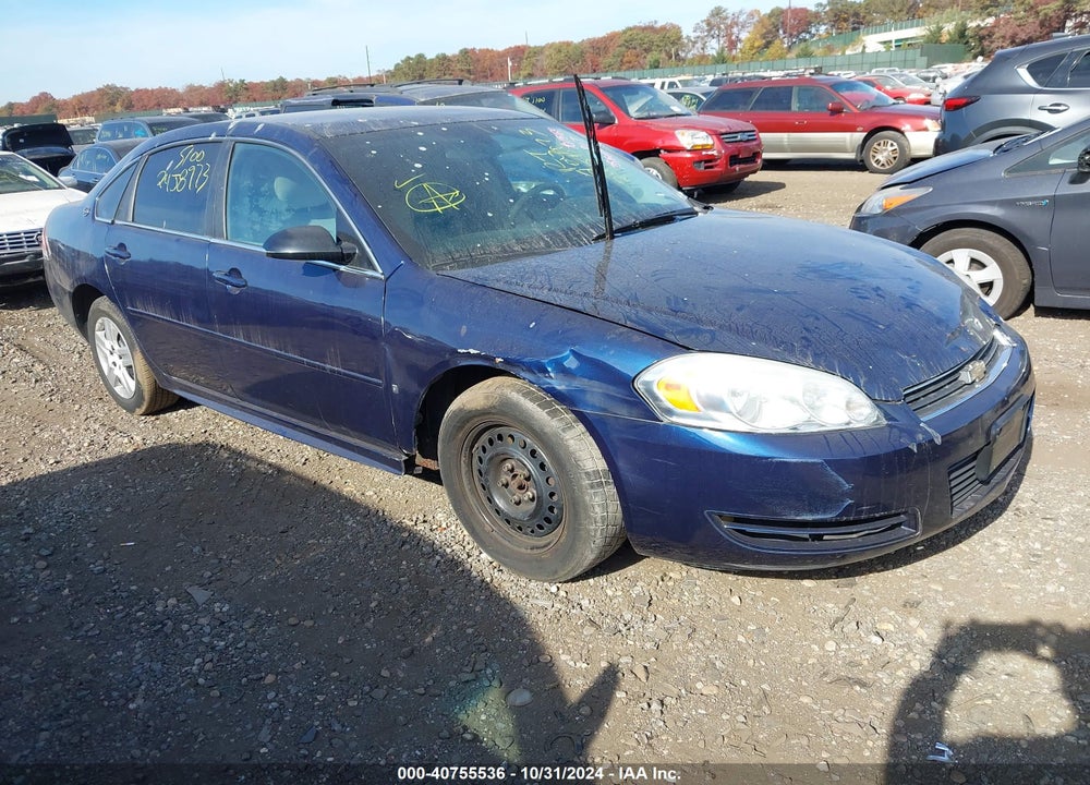 2009 CHEVROLET IMPALA LS VIN: 2G1WB57N591159304