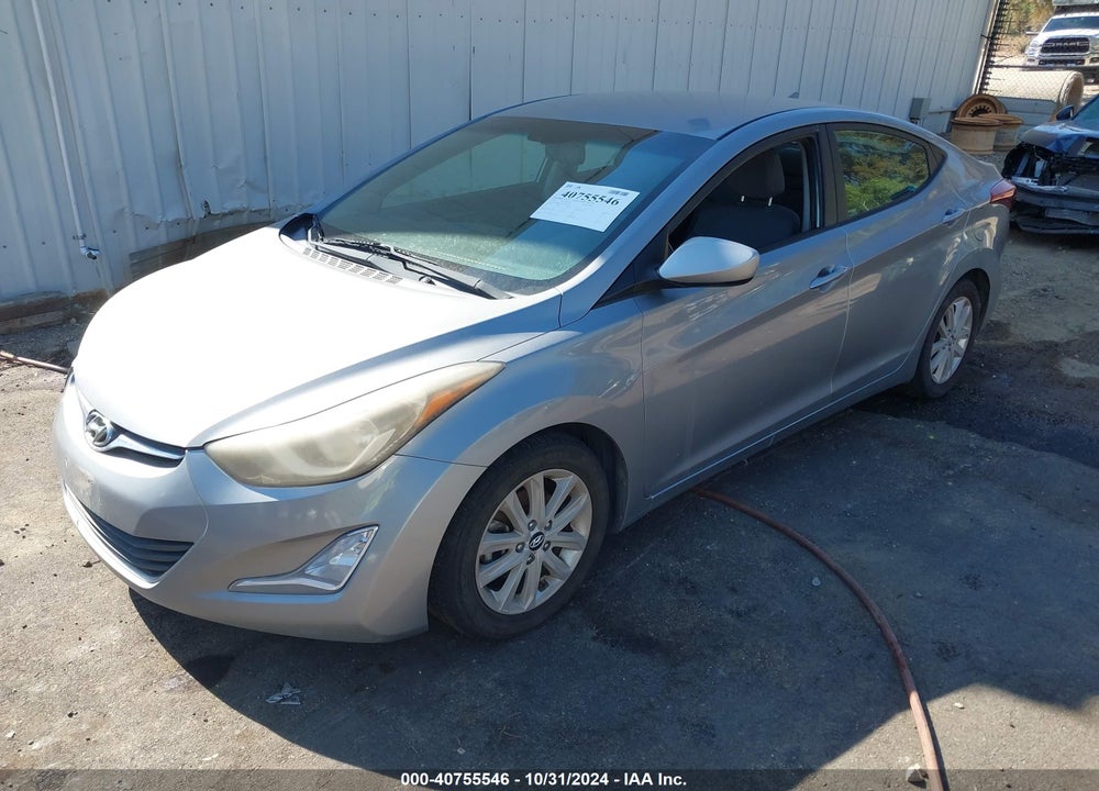 2014 HYUNDAI ELANTRA SE VIN: KMHDH4AE6EU146054