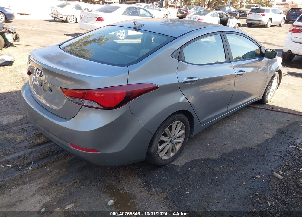 2014 HYUNDAI ELANTRA SE VIN: KMHDH4AE6EU146054