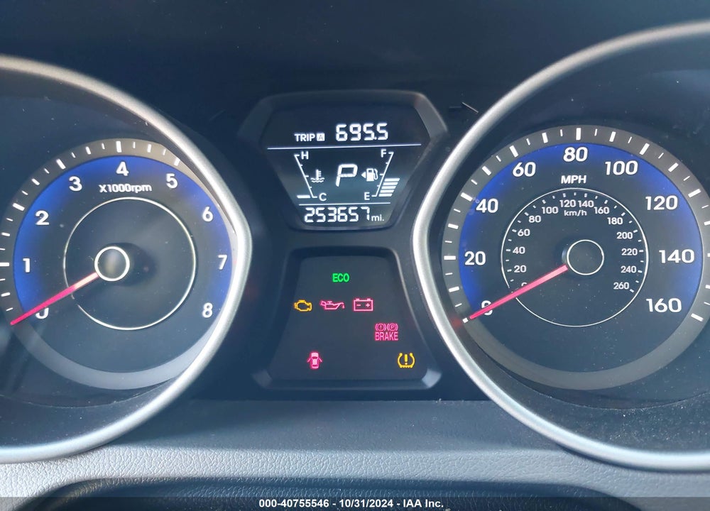 2014 HYUNDAI ELANTRA SE VIN: KMHDH4AE6EU146054