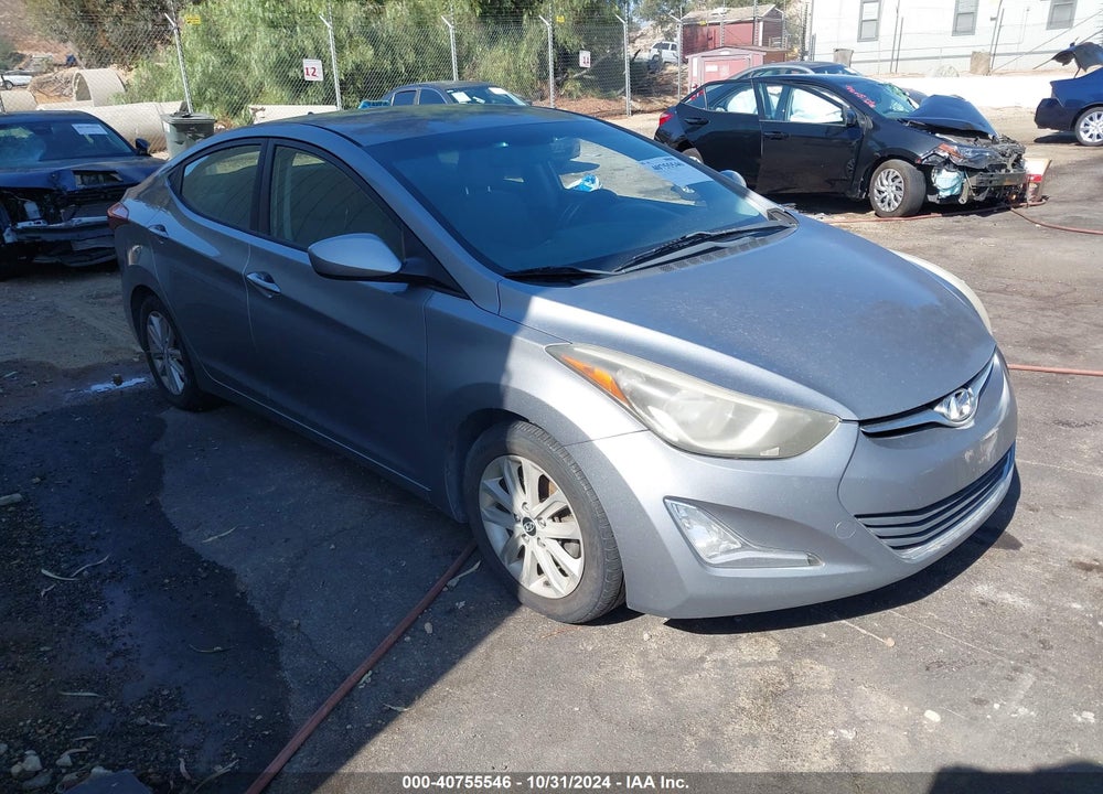2014 HYUNDAI ELANTRA SE VIN: KMHDH4AE6EU146054